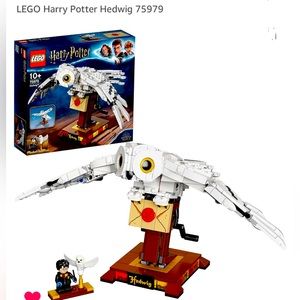 Used LEGO Harry Potter Hedwig 75979! Discontinued! All pieces, manual included!